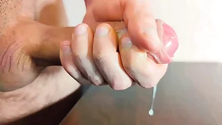 Cum in your muddy pussy when you're on the table Grumbling Hard orgasm Congeries be required of cum